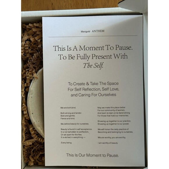 Merigold Cacoa Rose Facial Mask 12g/0.4 Oz with Ritual Kit - NIB - NEW - Picture 3 of 7